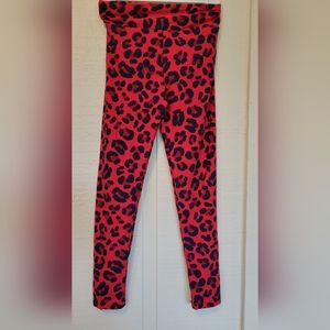 EUC LulaRoe Leopard Print Tween Leggings